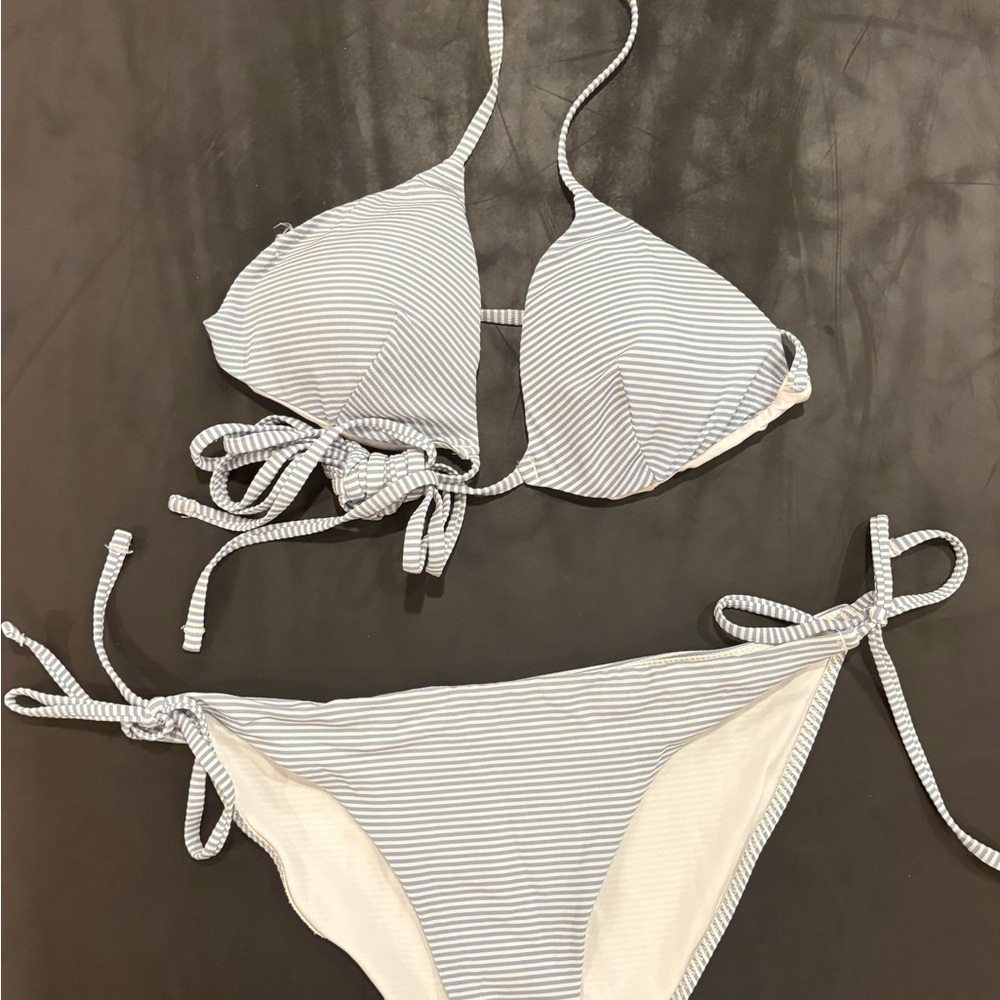Striped Bikini Set - Oysho